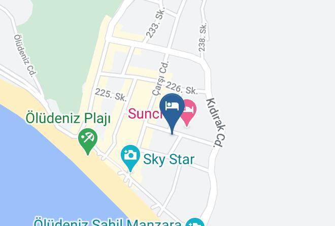 Fethiye - Mavruka Otel Maps