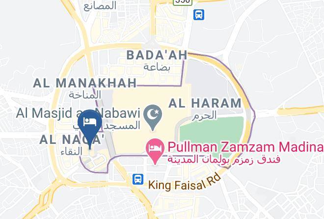 Medina - Mawadaa Al Taqwa Hotel Maps