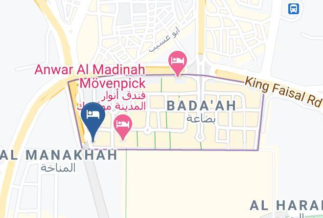 Medina - Mawaddah Al Safwah Hotel Maps