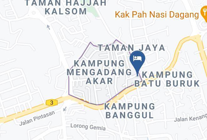 Kuala Terengganu - Mawar Homestay Maps