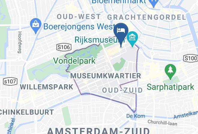 Amsterdam - Max Brown Hotel Museum Square Maps