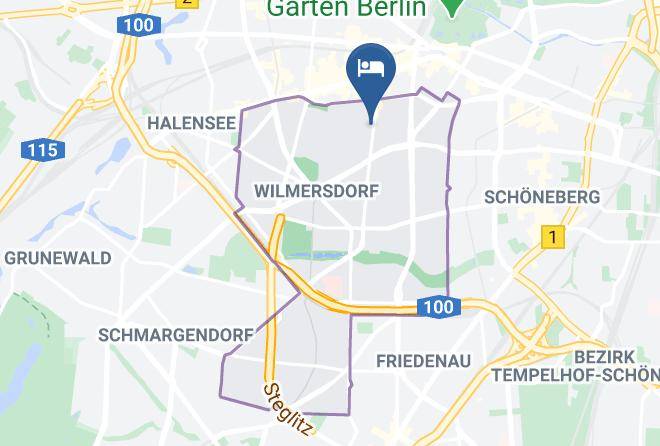 Stadt Berlin - Max Brown Hotel Ku'damm Maps