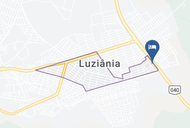 Luziania - Max Motel Luziania Maps