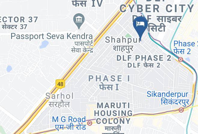 Gurgaon - Hotel Windsor Castle Maps