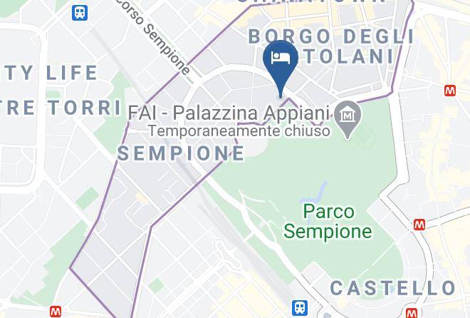 Maxi Panini Milano Sempione Carpe Diem Bar Map