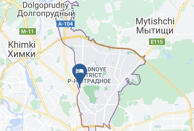 Moscow - Maxima Irbis Maps