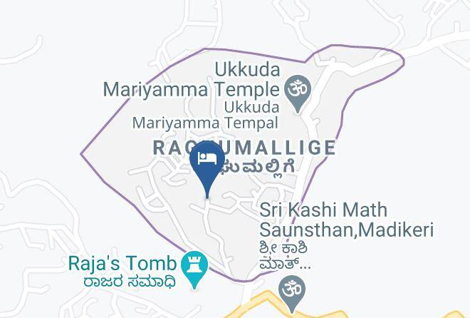 Madikeri - Maxima Resort Maps