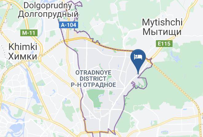 Moscow - Maxima Slavia Hotel Maps