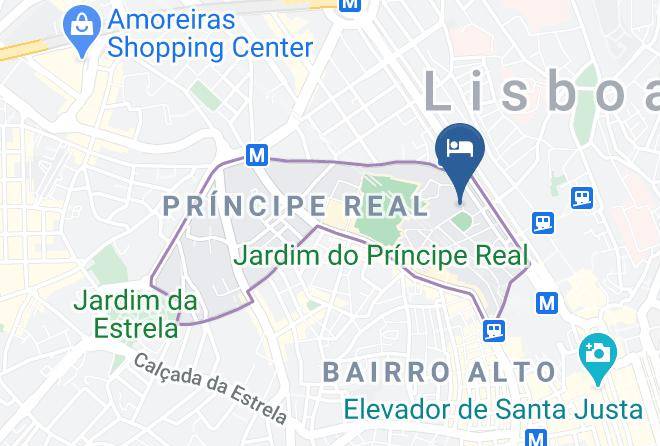 Lisbon - Maxime Restaurante Bar Maps