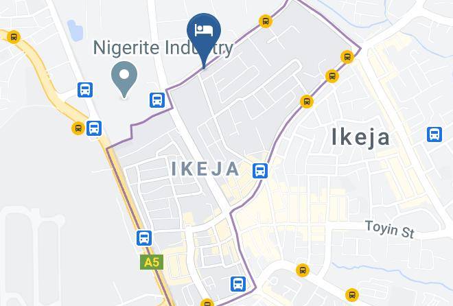 Ikeja - Maximus Hotel Ikeja Maps