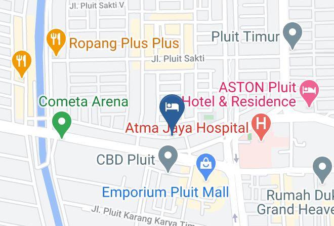 North Jakarta - Maxley Hotel Maps