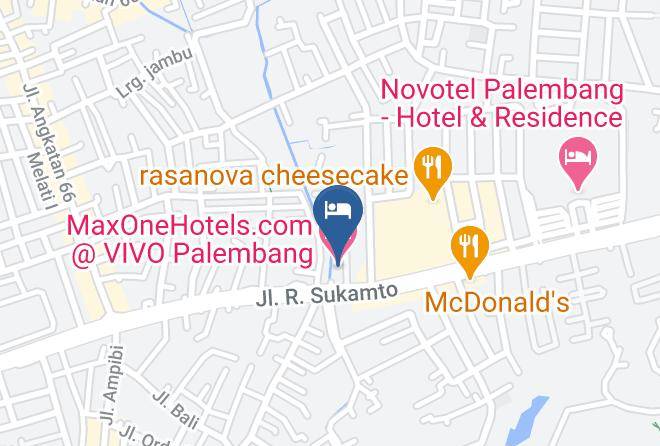 Palembang - Maxonehotels Com Vivo Palembang Maps