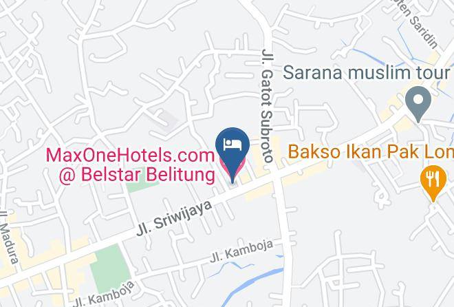 Belitung Regency - Maxonehotels Com Belstar Belitung Maps