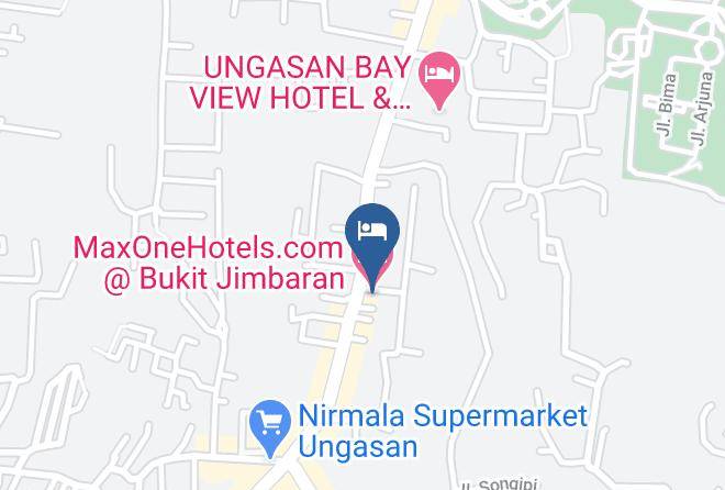 Badung Regency - Maxonehotels Com Bukit Jimbaran Maps