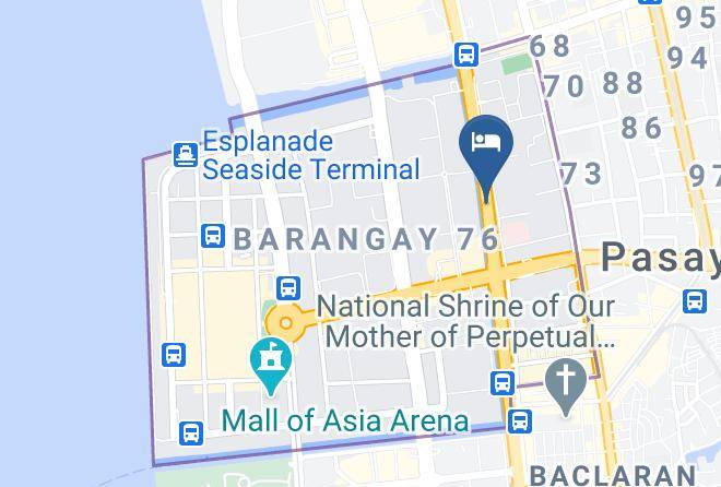 Metro Manila - Maxstays Max View Breeze Residences Maps