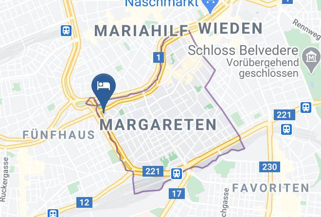 Vienna Margareten - Maxx By Steigenberger Wien Maps