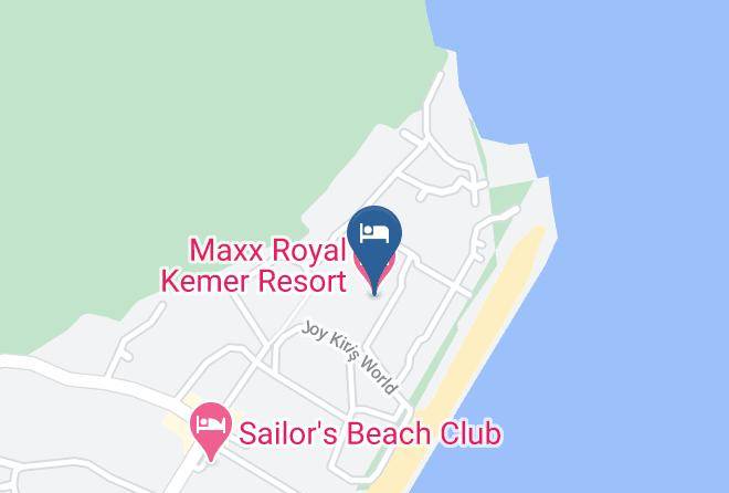 Antalya - Maxx Royal Kemer Resort Maps