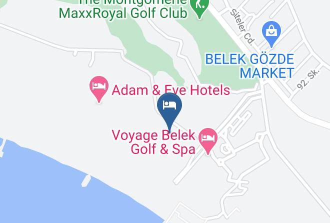 Antalya - Maxx Royal Belek Golf Resort Maps