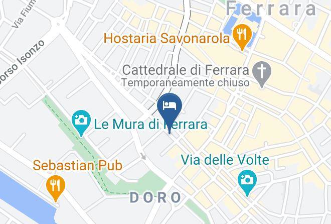 Ferrara - Maxxim Hotel & Loft Maps