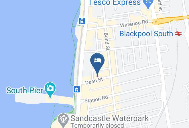 Blackpool - May Dene Hotel Maps