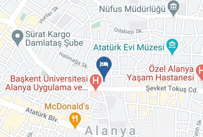 May Flower Hotel Map