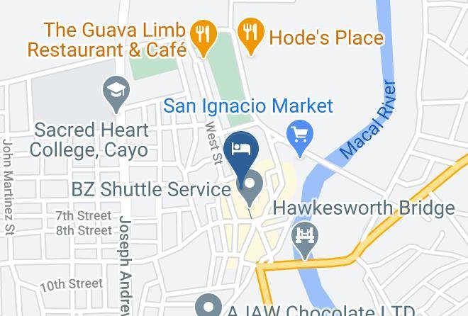 Cayo - Maya Bella Downtown Hotel Maps