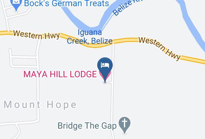 Cayo - Maya Hill Lodge Maps