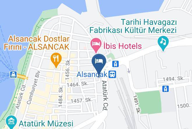 Konak - Maya Hotel & Cafe Maps