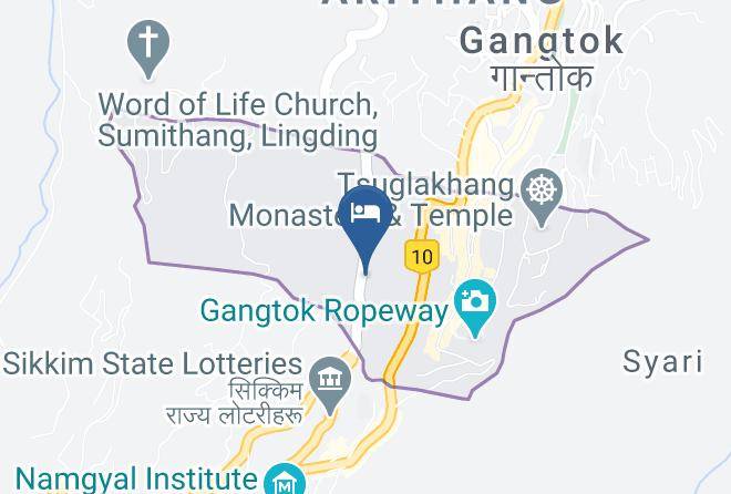 Gangtok - Maya Inn Maps