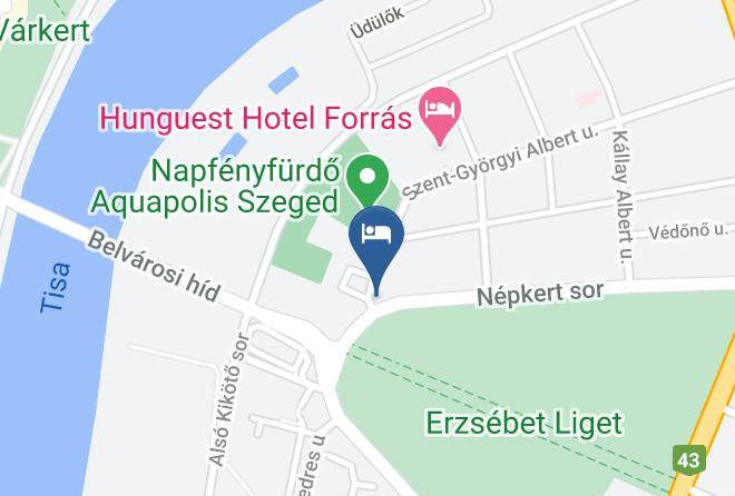 Szeged - Maya Panzio Es Fitness Szallas Szeged Maps