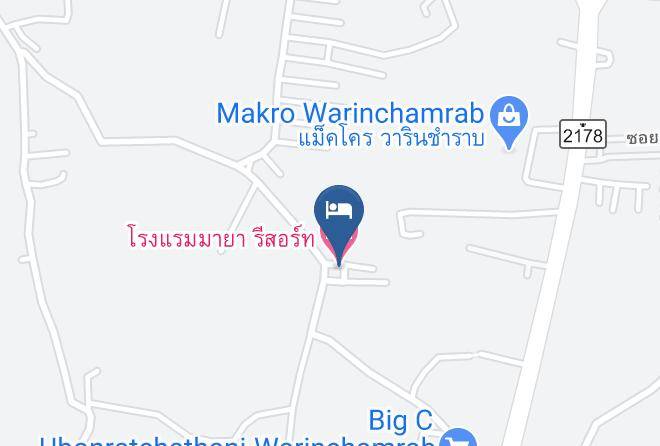 Amphoe Warin Chamrap - Maya Resort Ubon Ratchathani Maps