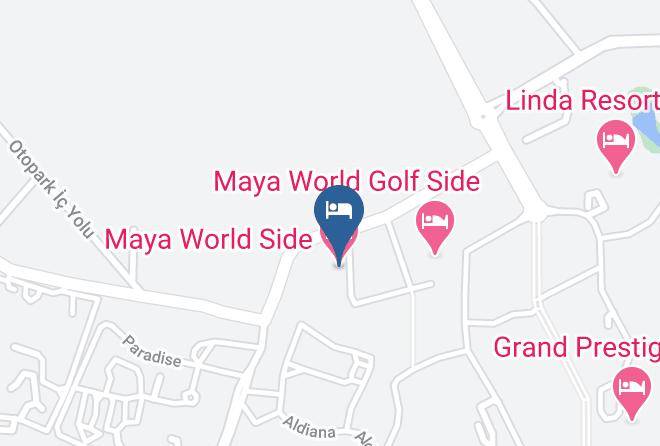 Manavgat - Maya World Side Maps