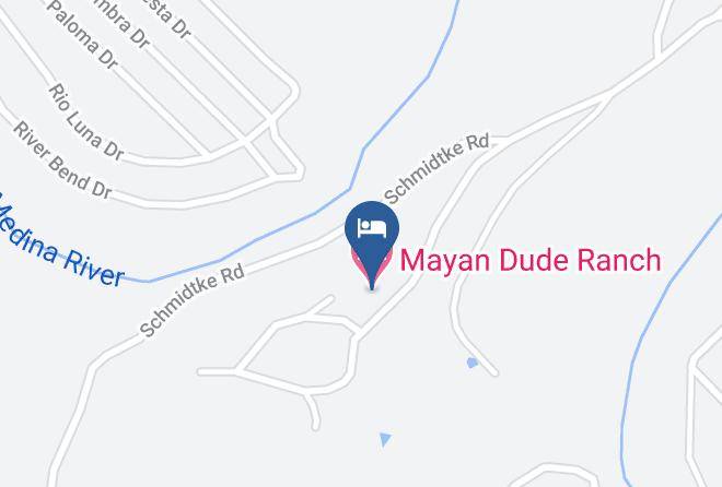 Bandera - Mayan Dude Ranch Maps
