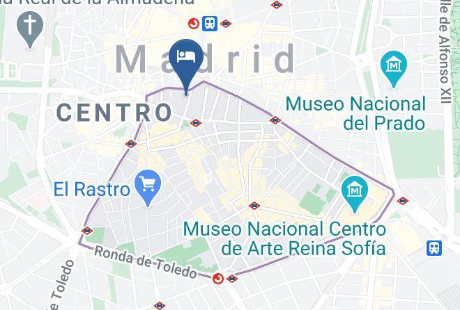 Madrid - Mayerling Hotel Madrid Maps