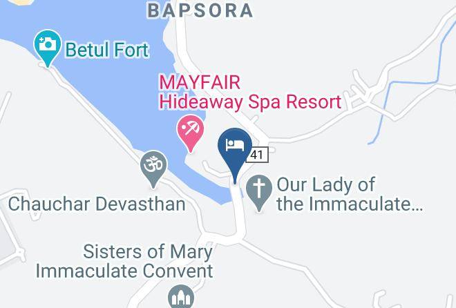 Salcete - Mayfair Hideaway Spa Resort Goa Maps