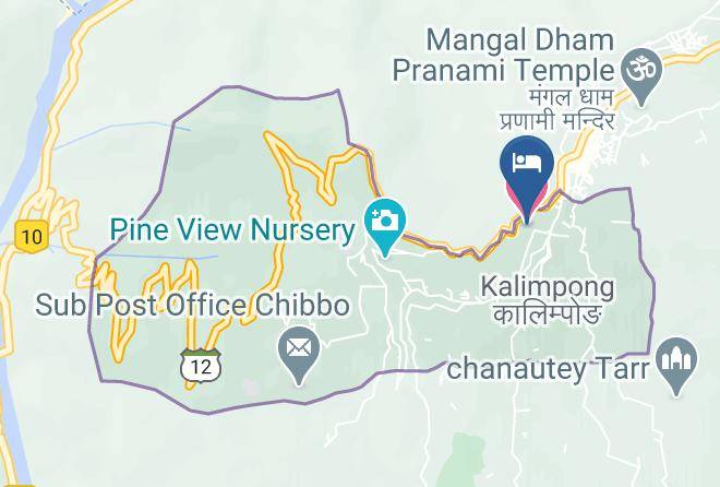 Kalimpang - Mayfair Himalayan Spa Resort Maps