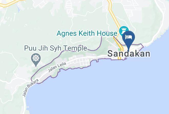 Bahagian Sandakan - Mayfair Hotel Maps