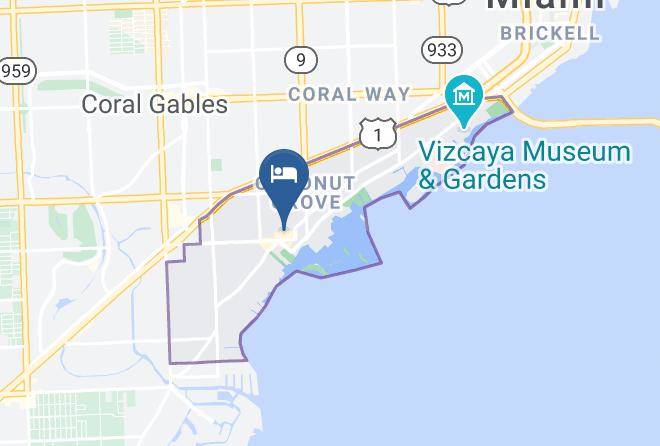 Miami Dade - The Mayfair At Coconut Grove Maps