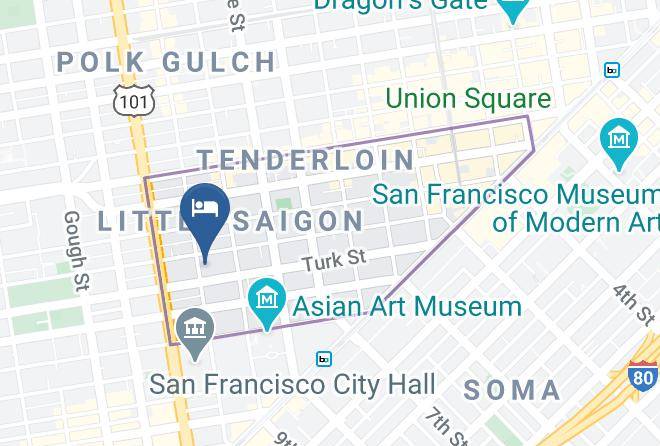 San Francisco - Mayfair Hotel Maps