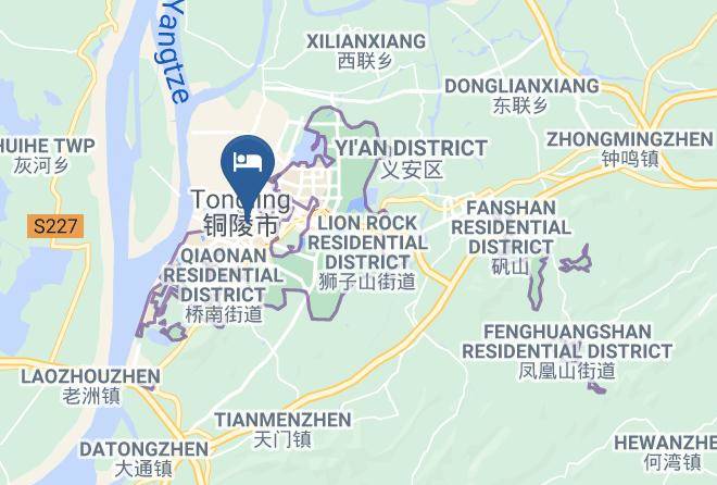 Tongling - Mayfair Hotel Maps
