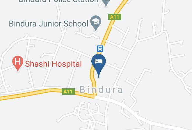 Bindura - Mayfair Lodges And Restaurant Maps