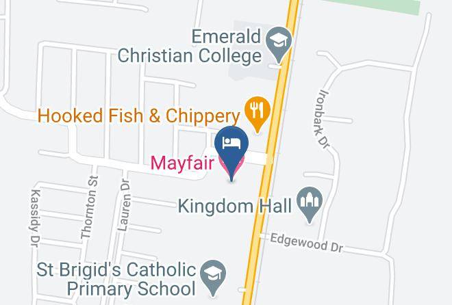 Central Highlands - Mayfair Motel Maps