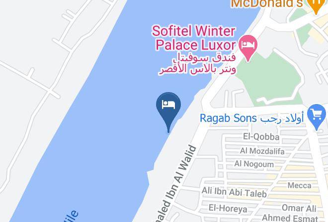Luxor - Mayfair Nile Cruise Maps