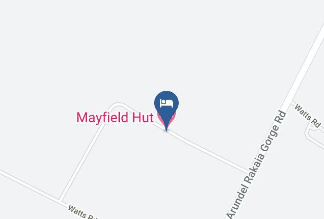 Ashburton - Mayfield Hut Maps