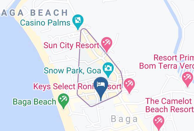 Bardez - Mayflower Beach Resort Maps