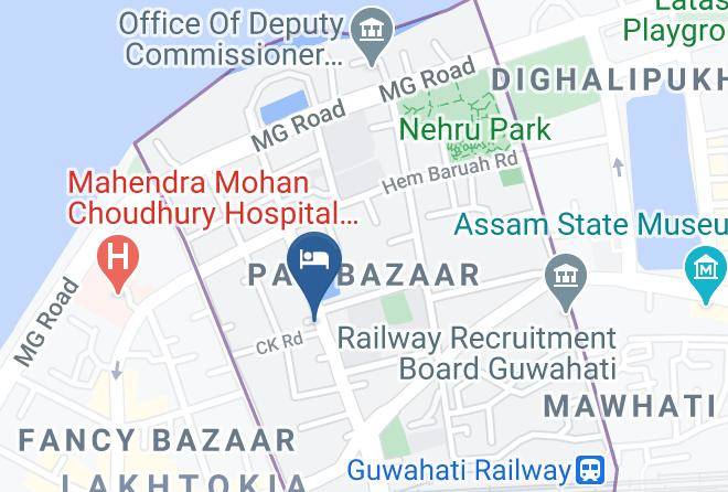Guwahati - Mayflower Hotel Maps