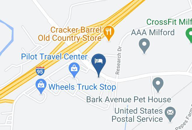 New Haven - Mayflower Motel Inc Maps