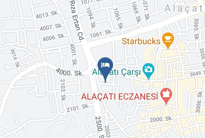Cesme - Kekik Alacati Otel Mayko Maps