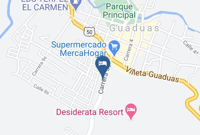 Guaduas - Mayleen Colonial Hotel Maps