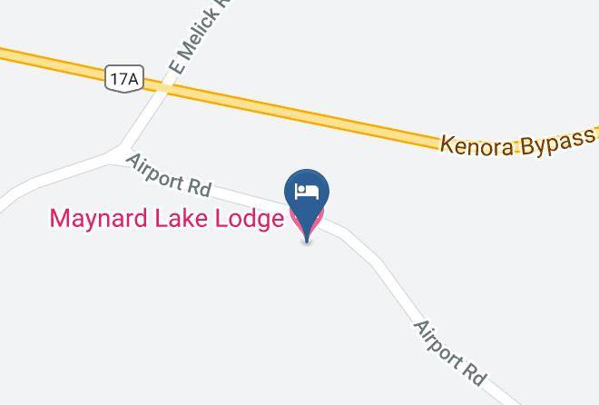 Kenora - Maynard Lake Lodge Maps